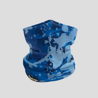 Premium Camo Blue Paint Splatter Gaiter