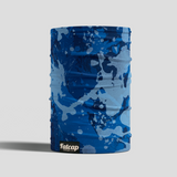 Premium Camo Blue Paint Splatter Gaiter