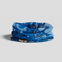 Premium Camo Blue Paint Splatter Gaiter